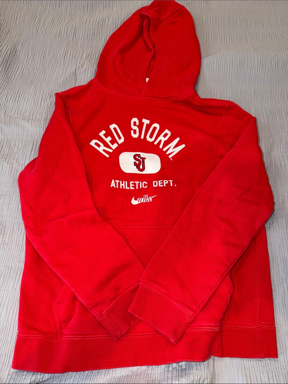 Nike Red 'Red Storm Athletic Dept.' Pullover Sweatshirt